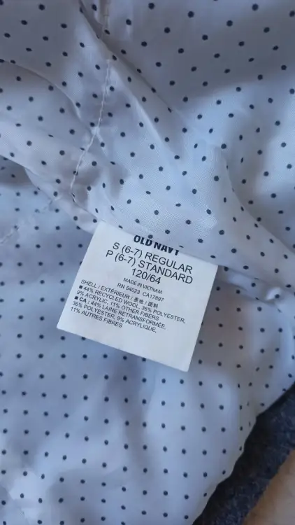 Шерстяное пальто Old Navy, 116-122