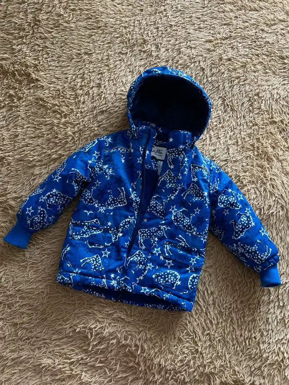Тёплая куртка на 2-4 года