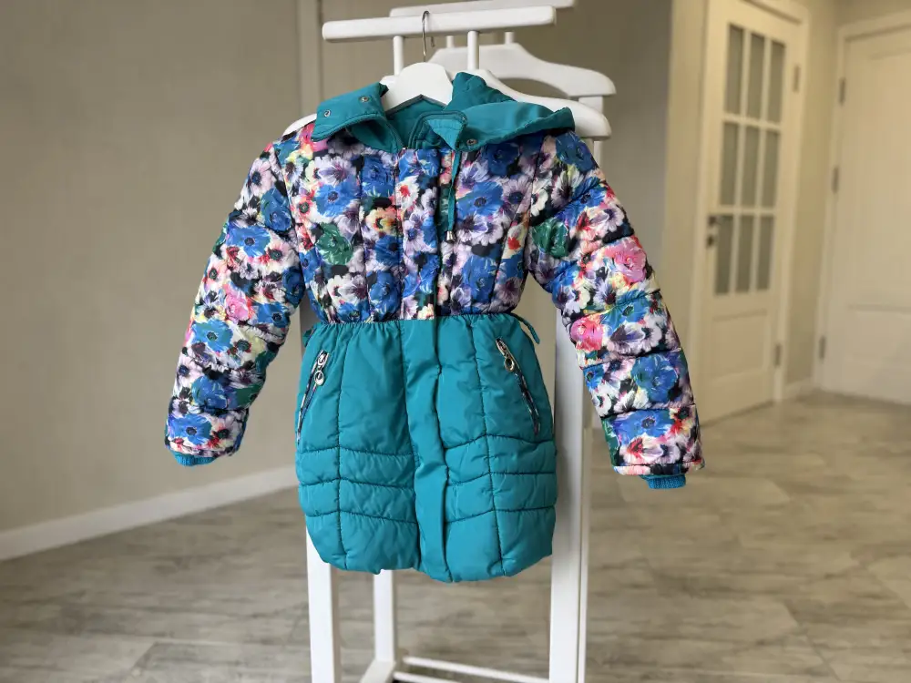 Куртка зимняя, 116 размер, замеры внутри