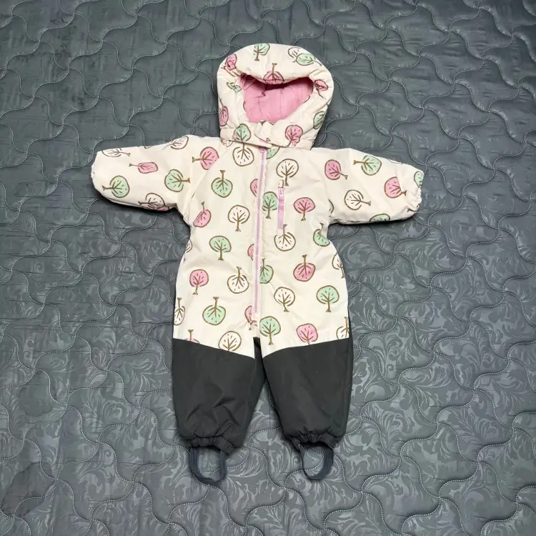 Зимний комбинезон для девочки 1-1,5 года