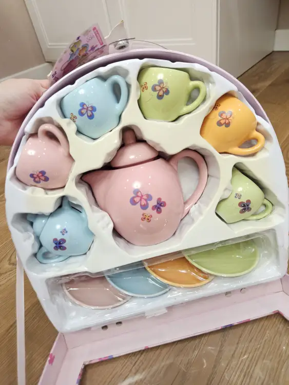 Чайный сервиз, посуда для девочки. Новая