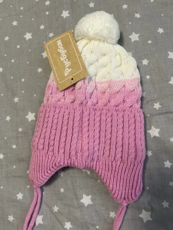 Новая шапка для девочки 3-4 года