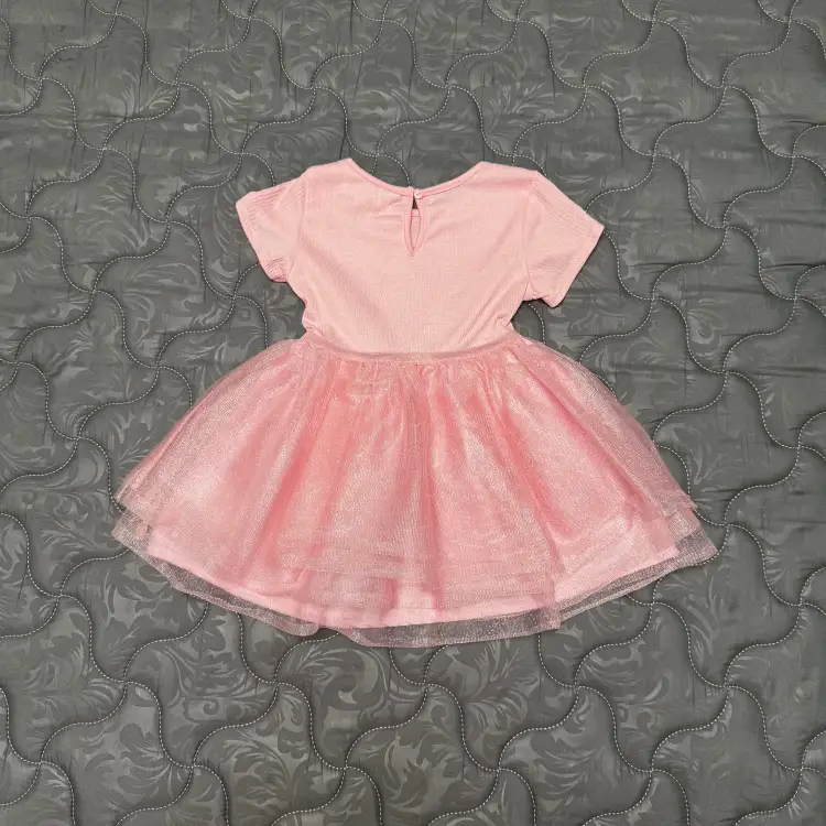 Нарядное платье с повязкой для девочки 1,5-2 лет