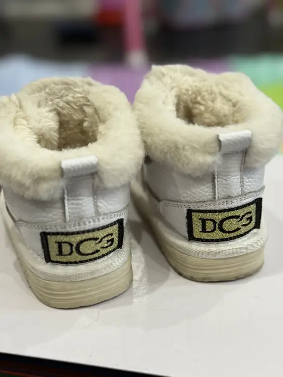 Нат.кожа, теплые ботинки 11,5см стелька