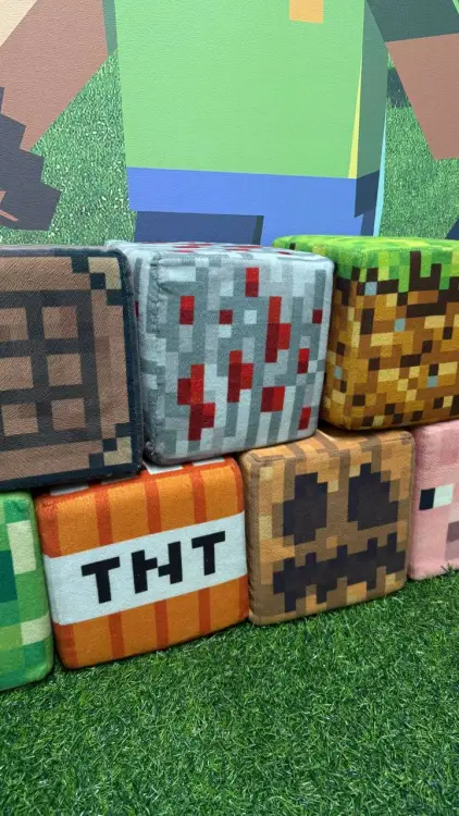 Мягкие кубики майнкрафт 20×20