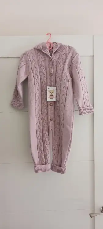 Вязаный комбинезон