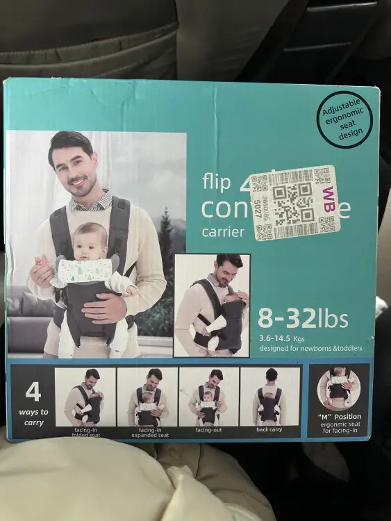 Эргорюкзак для новорожденных переноска слинг