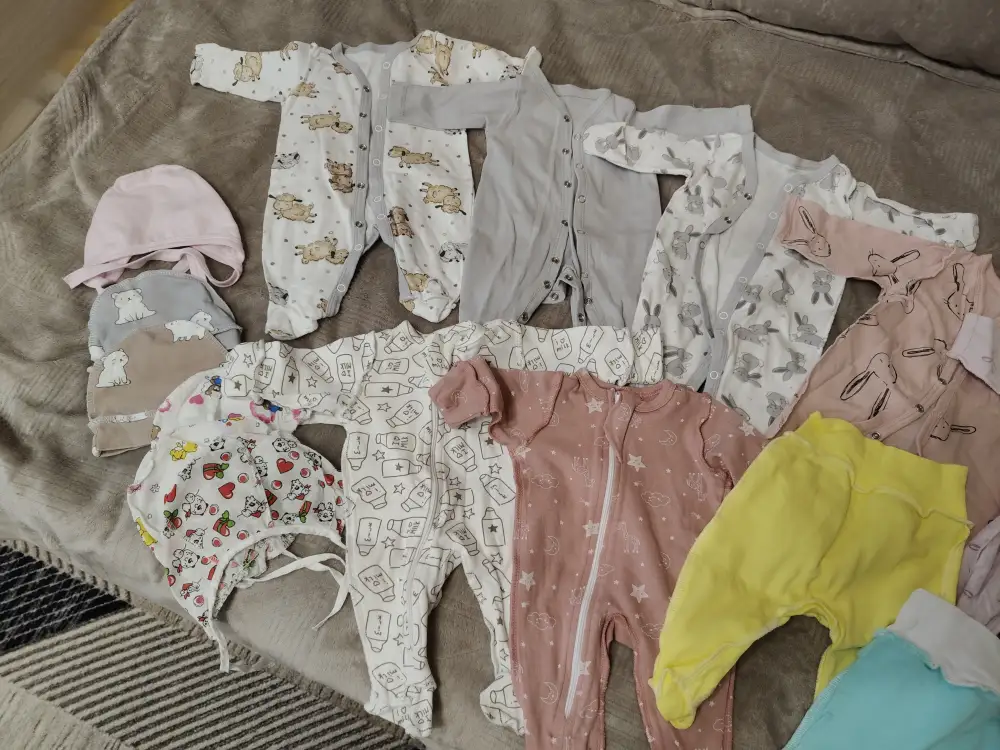 Лот одежды для новорождённого 50 размер