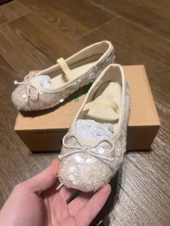 Нарядные балетки для девочки