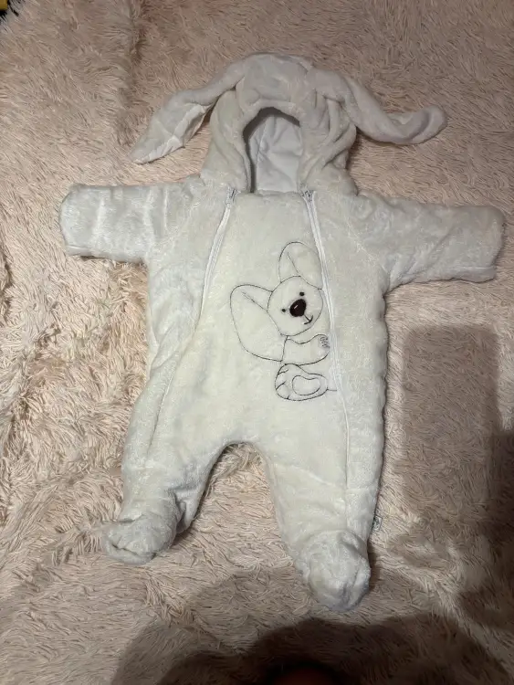 Теплый комбинезон рост 62