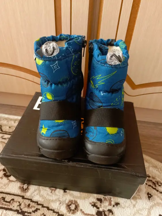 Зимние сапоги размер 22-23