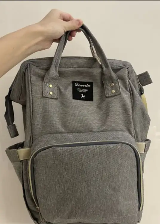 Вместительный тканевый рюкзак