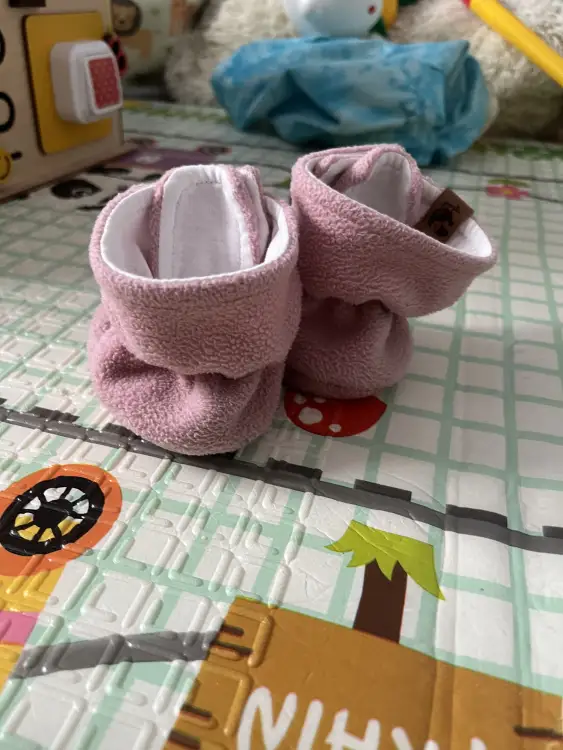 Флисовые пинетки toucankids 3-8 мес