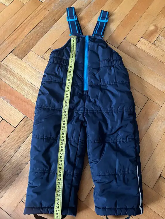 Зимние штаны полукомбинезон для мальчика 86-92