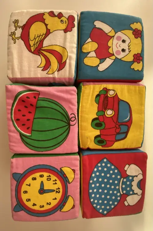 Кубики мягкие