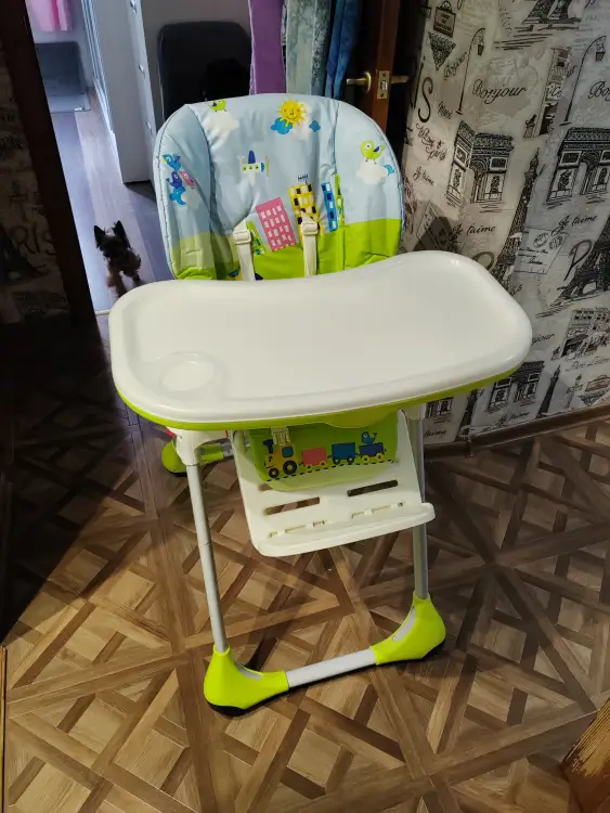 Стульчик для кормления chicco polly 2 в 1
