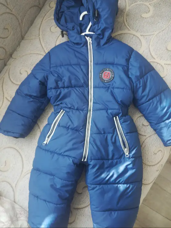 Зимний комбинезон Dadita для мальчика. Размер 86