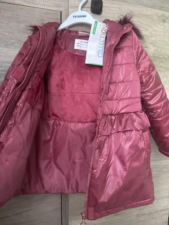 Зимняя куртка для девочки, новая