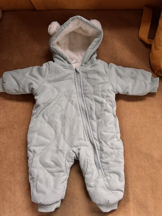 Детский теплый комбинезон, новый