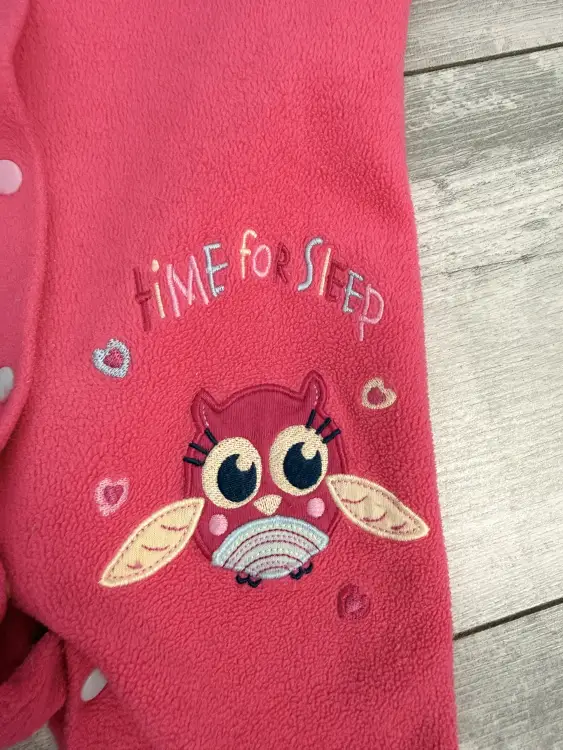 Флисовый комбинезон слип