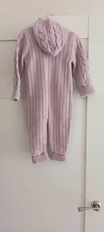 Вязаный комбинезон