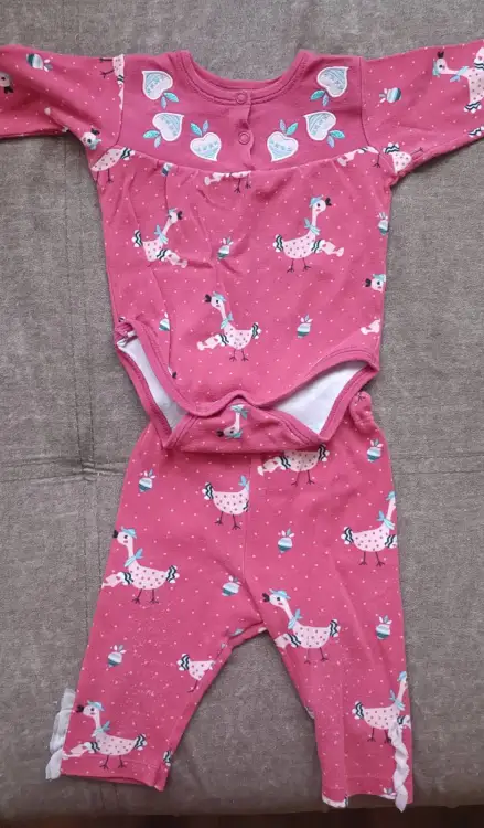 Комплект боди+штанишки 62-68