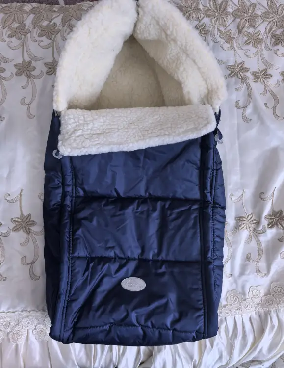 Конверт меховой зимний на овчине (очень тёплый)