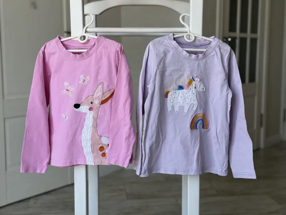 Лот лонгсливов 110-116 размер