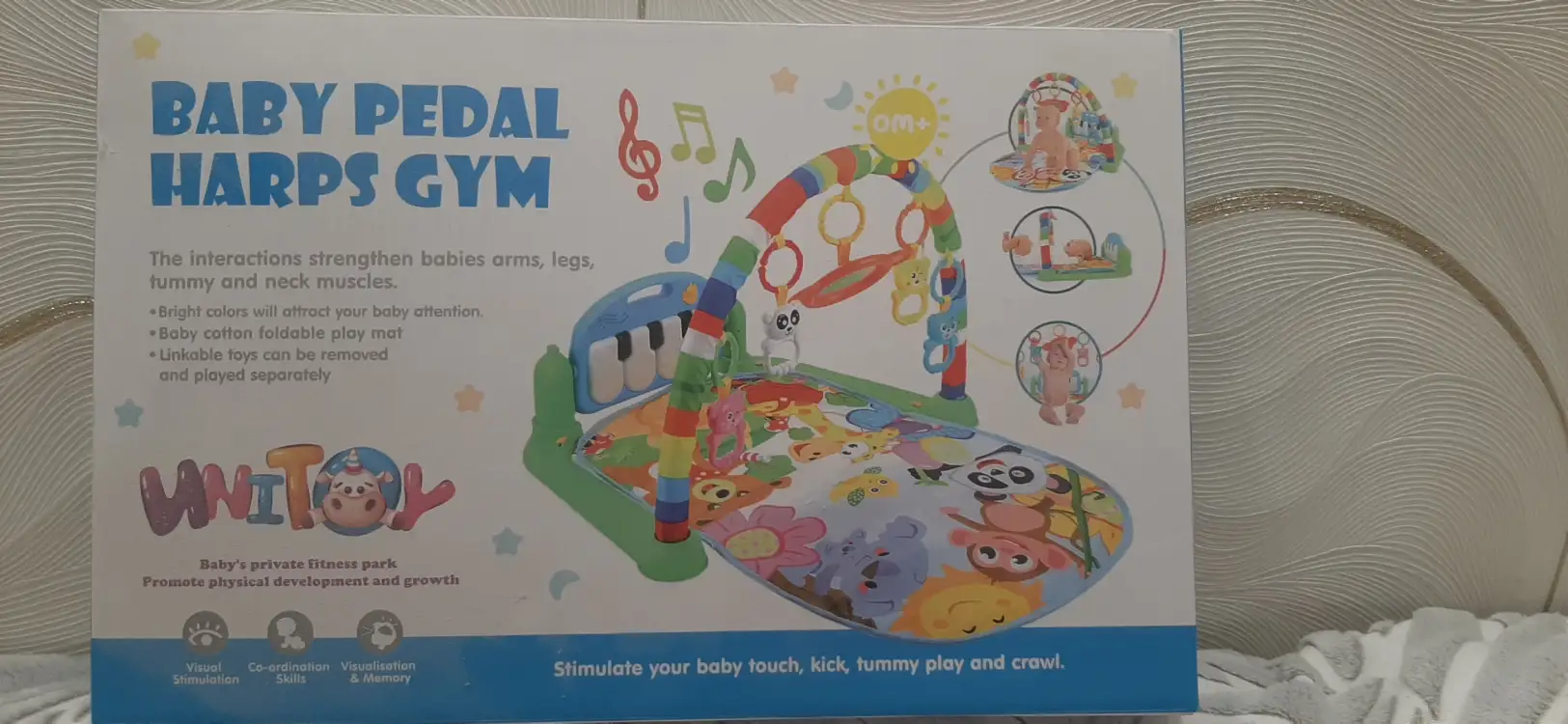 Развивающий музыкальный коврик