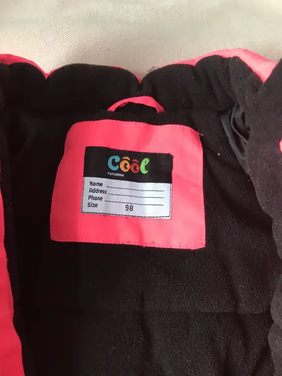 Комбинезон зимний для девочки