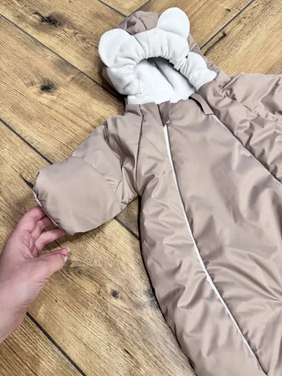 Комбинезон на 68 см цвет капучино