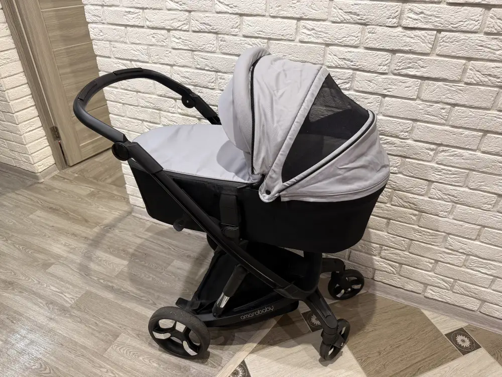 Коляска Amarobaby tutum 2в1 в хорошем состоянии