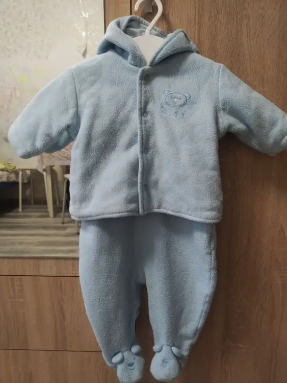 Комбинезон флисовый. Размер 68см