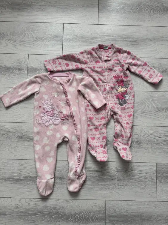 Лот флисовых слипов на 9-12 месяцев