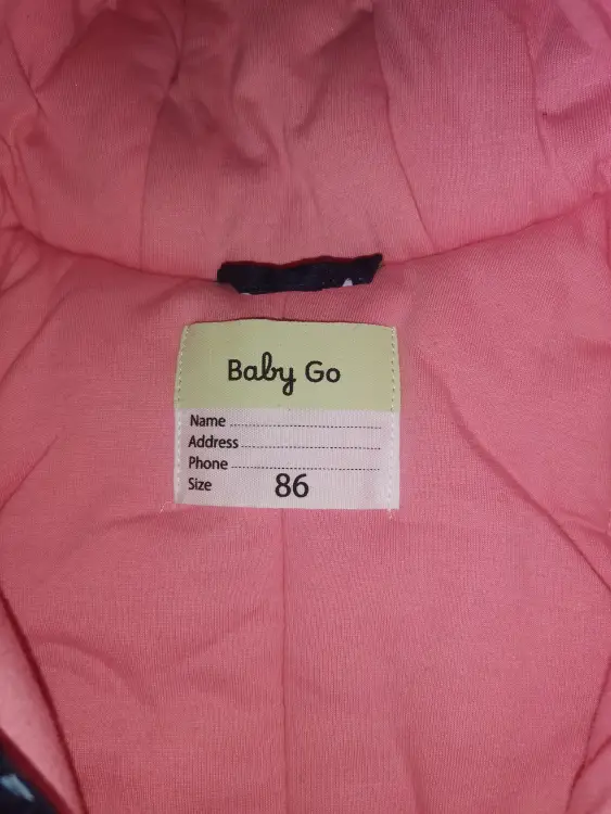 Новый зимний комбинезон Baby Go
