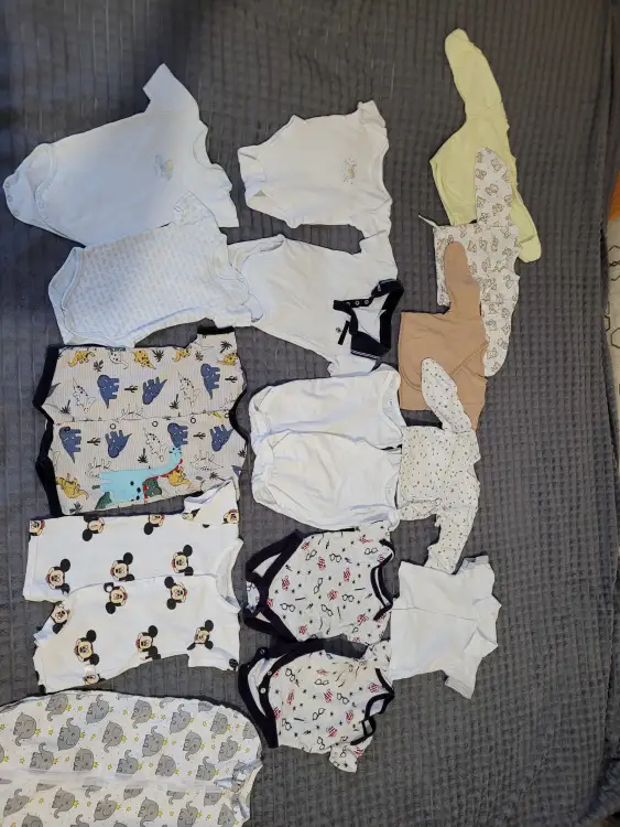 Большой лот одежды от 0-9 месяцев