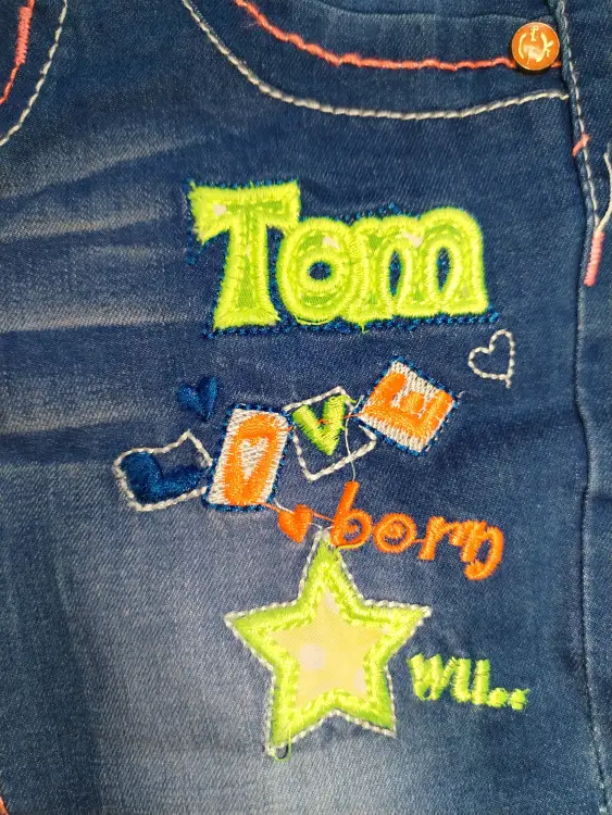 Джинсы новые для девочки на 1 год