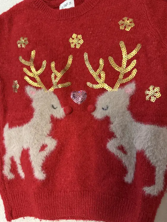 Новогодний свитер 2-3 года