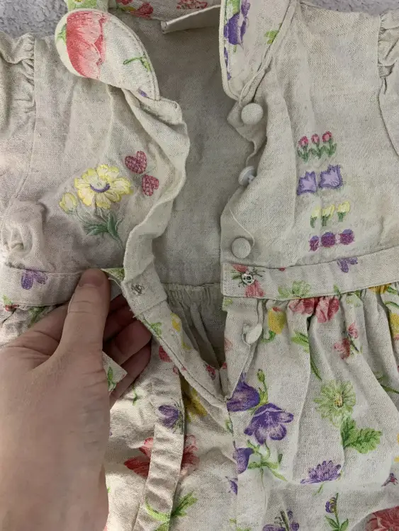 Льняной песочник для малышки