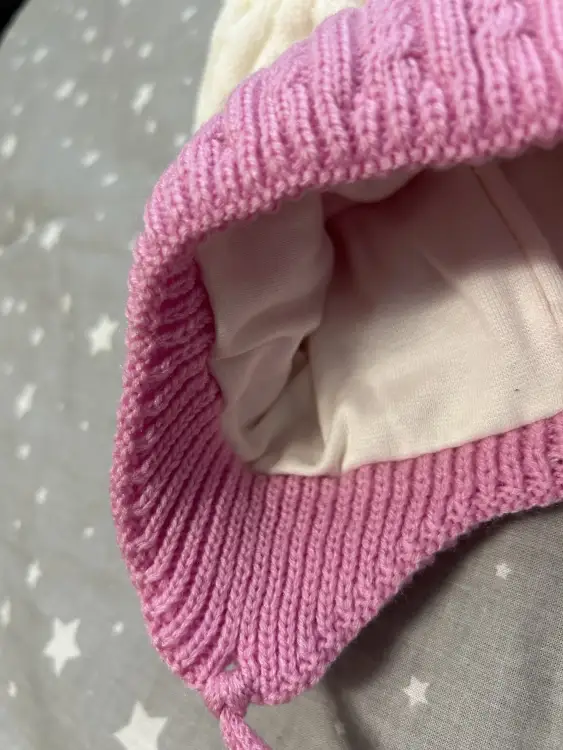 Новая шапка для девочки 3-4 года