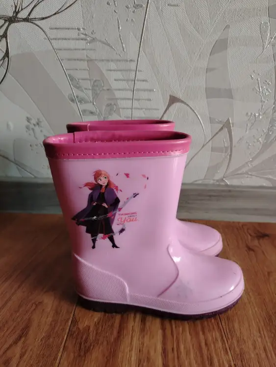 Сапожки резиновые для девочки