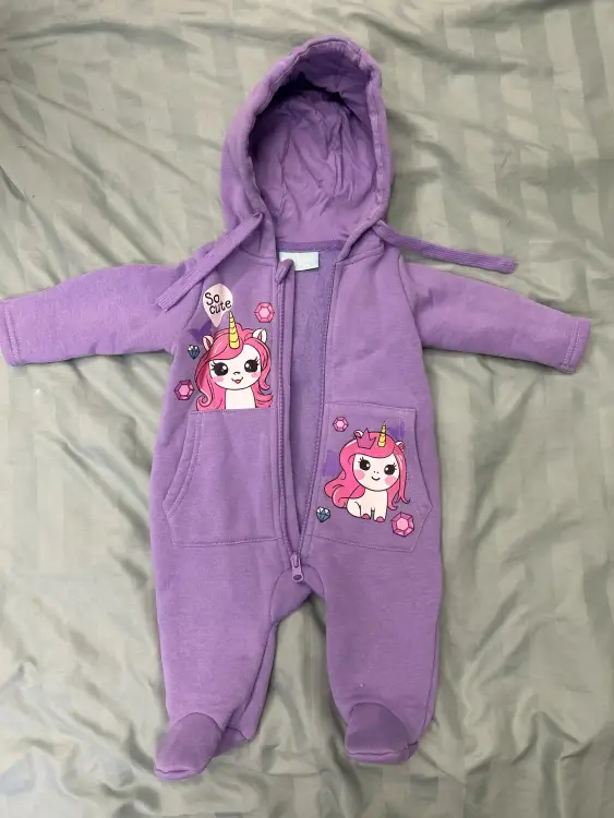 Комбинезон на флисе 1-3 мес (56-62 см)