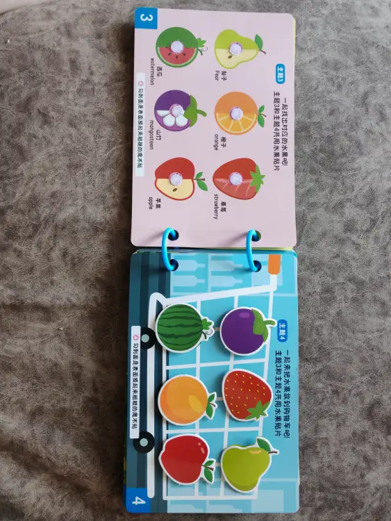 Альбом на липучках с играми, лэпбук