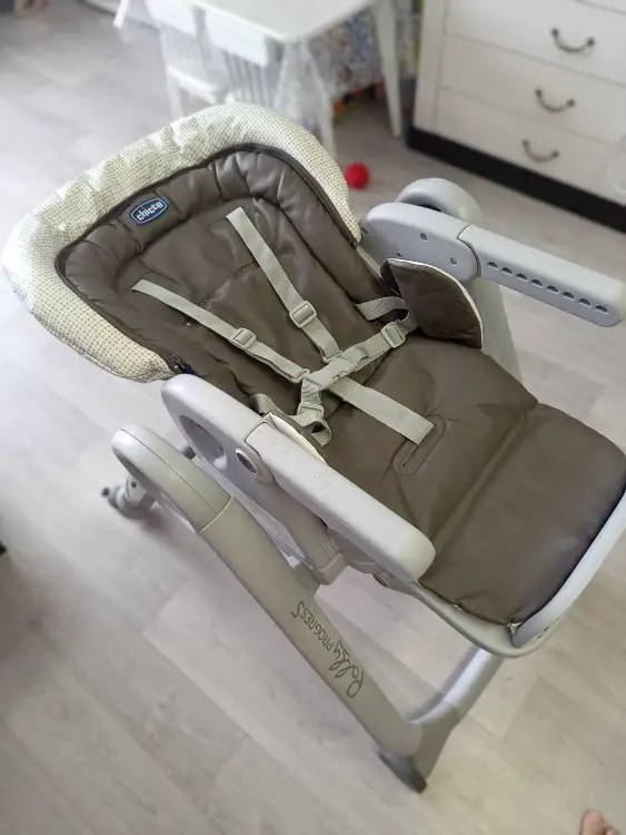 Стульчик для кормления chicco polly progres 5