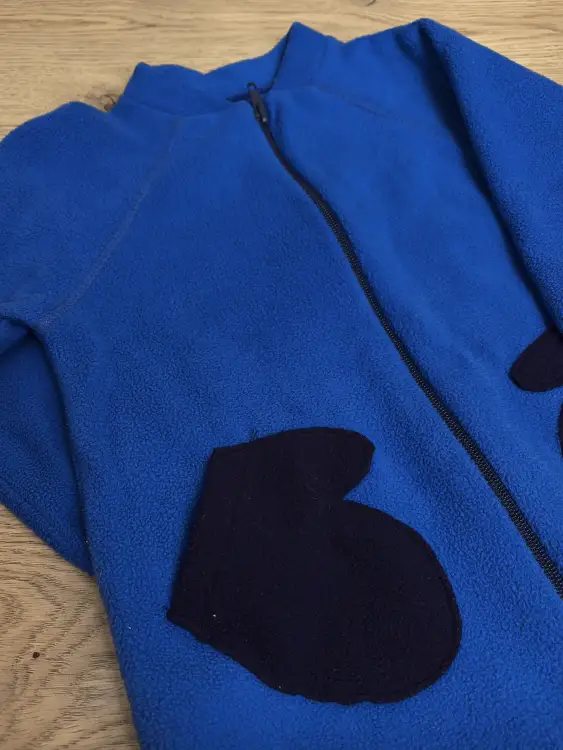 Флисовый комбинезон. Размер 74-80