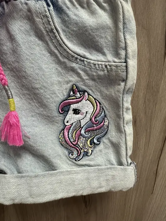 Шорты джинсовые