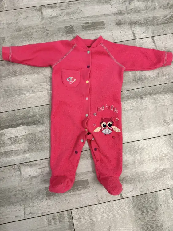 Флисовый комбинезон слип