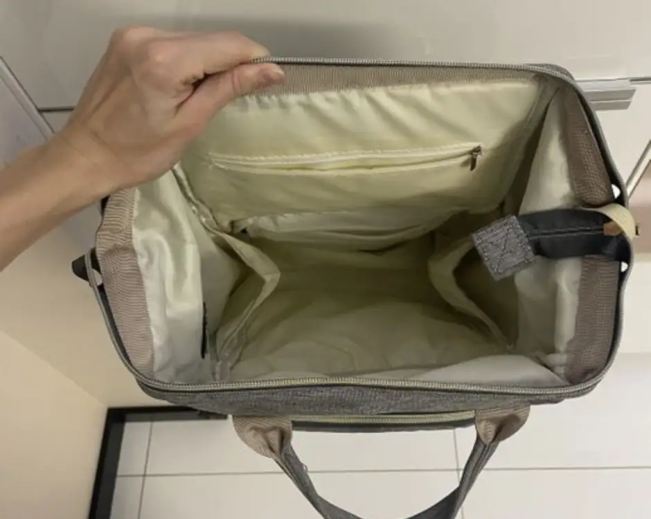 Вместительный тканевый рюкзак