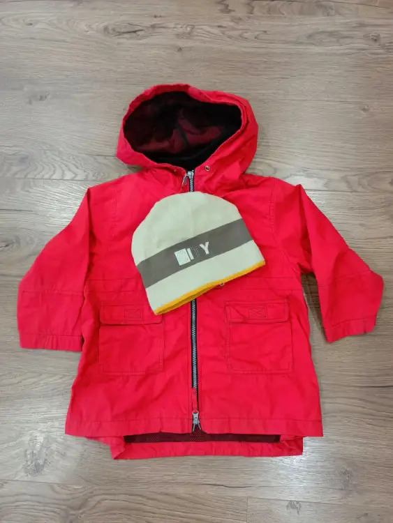 Лот курточек на мальчика рост 110-116