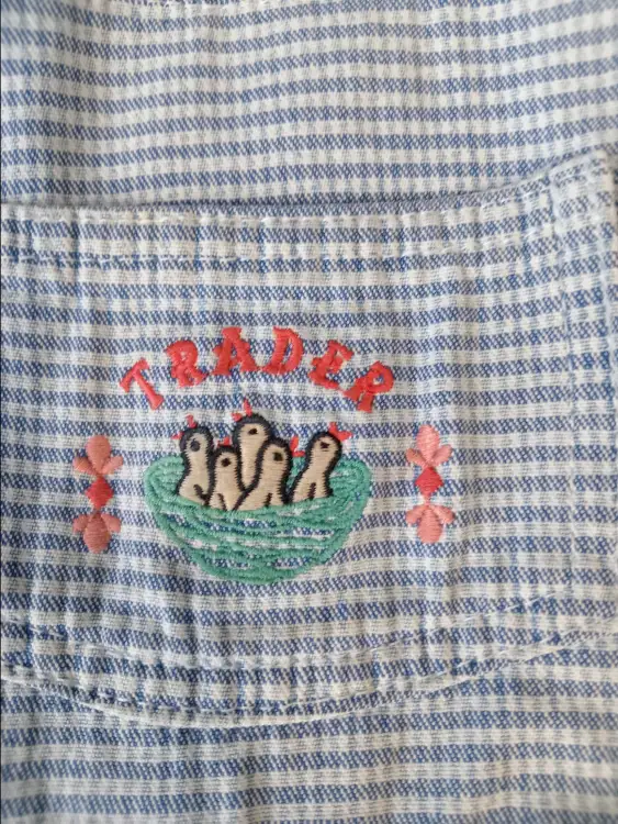 Джинсовое платье Trader